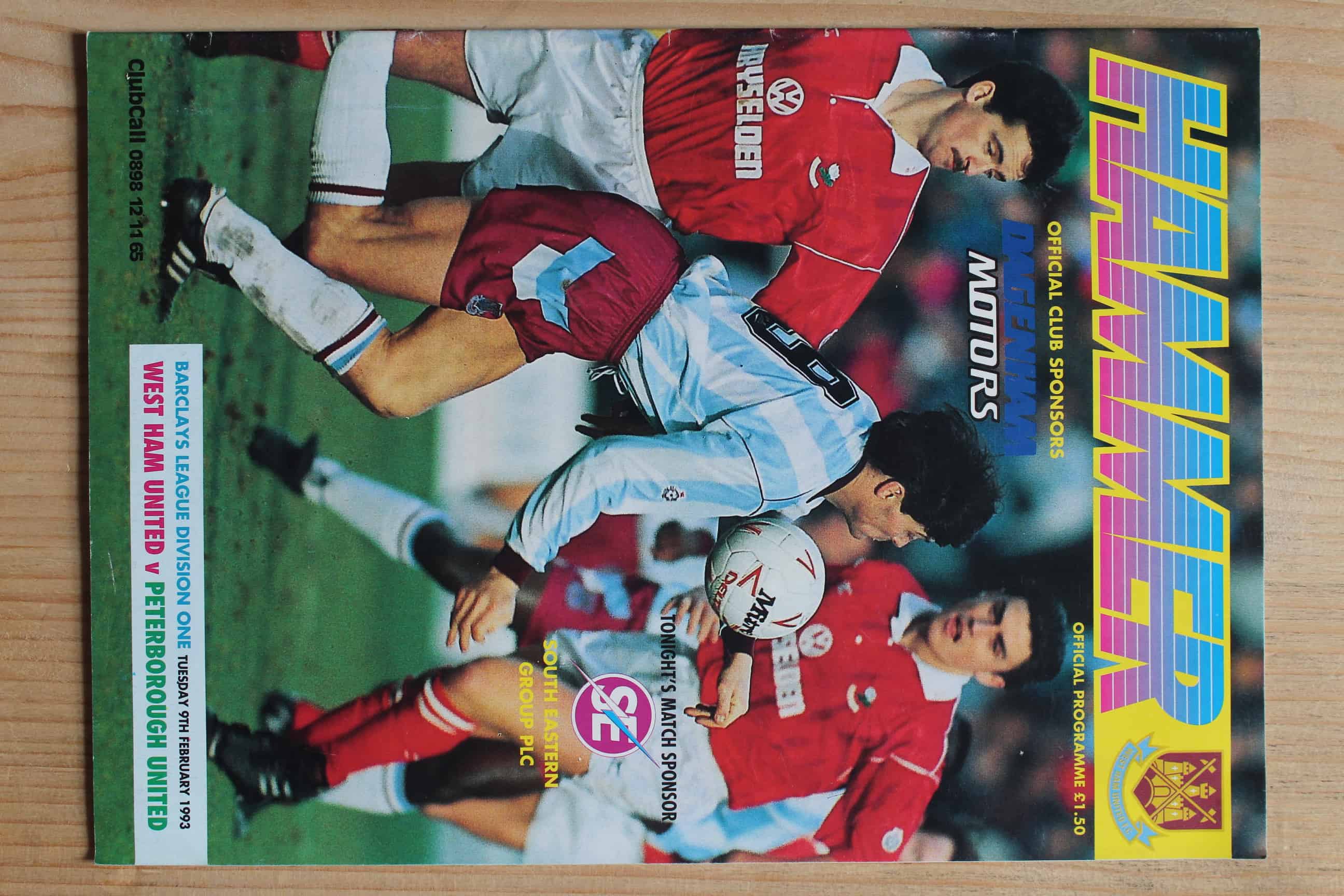 West Ham United FC v Peterborough United FC